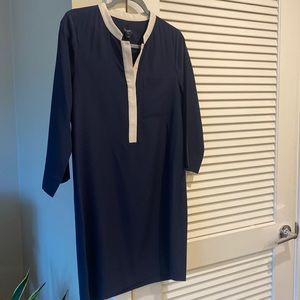 J. crew silk-like Shift Dress